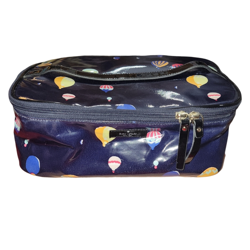Kate Spade Colorful Hot Air Balloon Cosmetic Bag